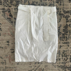 Women's Theory White Pencil Skirt Size 6